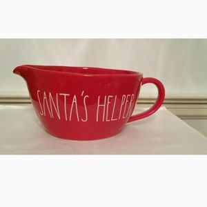 SANTA'S HELPER Rae Dunn pouring bowl